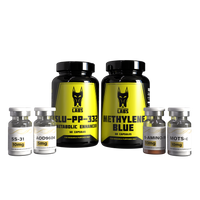 Research Bundle - MOTS-c 10mg / SS31 10mg / 5-Amino-1MQ 10mg / AOD9604 5mg / Methylene Blue / SLU-PP 332