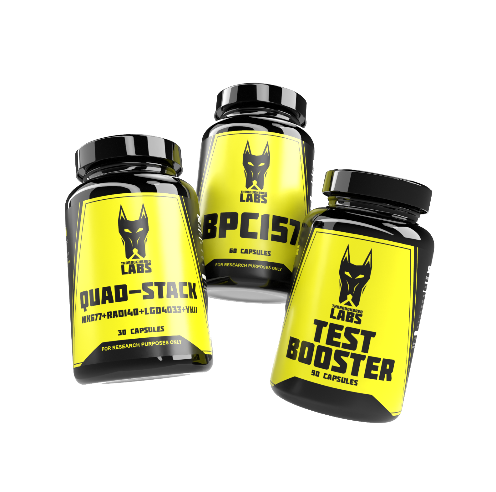 GOLD STACK: QUAD-STACK + BPC157 + PCT