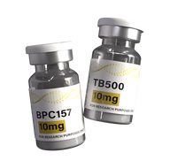 10mg WOLVERINE STACK - BPC157 & TB500 10mg Peptide Vial Bundle
