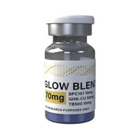 GLOW Blend (BPC157, GHK-CU, TB500) Vial 70mg