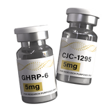 THE HULK STACK - CJC-1295 No DAC 5mg & GHRP-6 5mg Peptide Vial Bundle