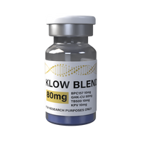KLOW Blend (BPC157, GHK-CU, TB500, KPV) Vial 80mg