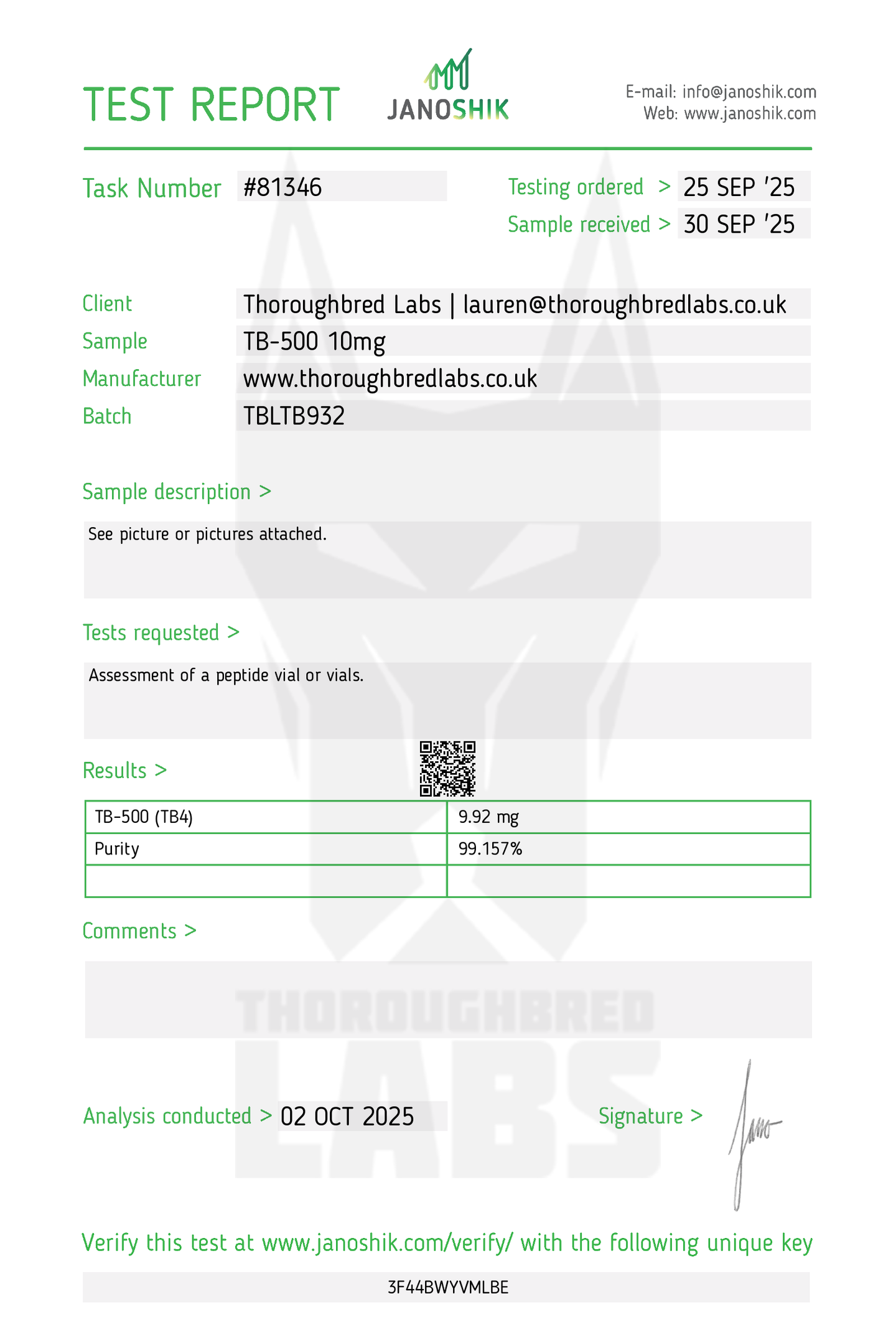10mg WOLVERINE STACK - BPC157 & TB500 10mg Peptide Vial Bundle