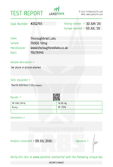TB500 10mg Peptide Vial