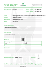 Thymosin Alpha-1 Research Material 5mg