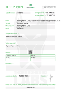 Thymosin Alpha-1 Research Material 5mg